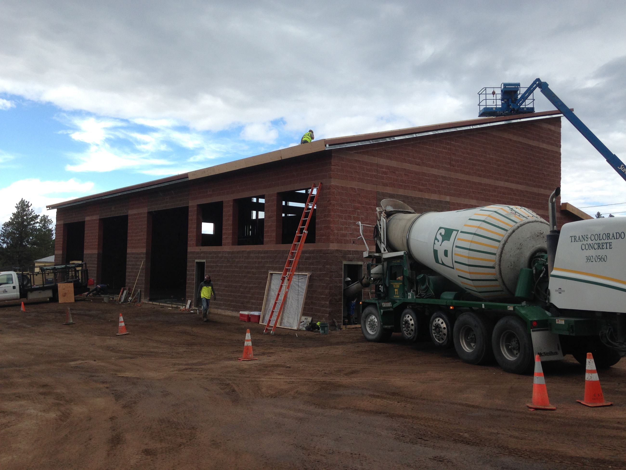 Public Works Building Under Construction