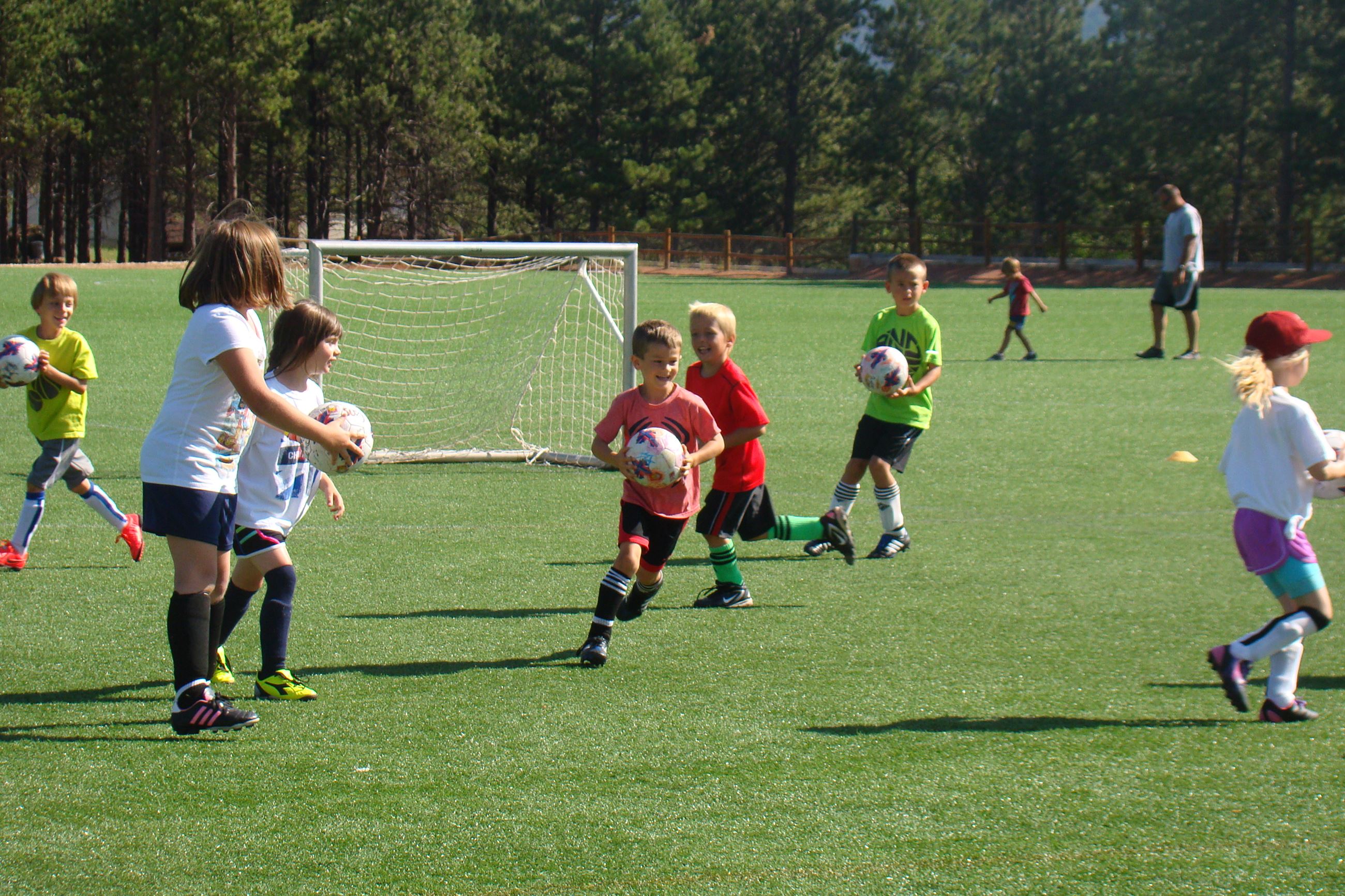 Young Soccer Players