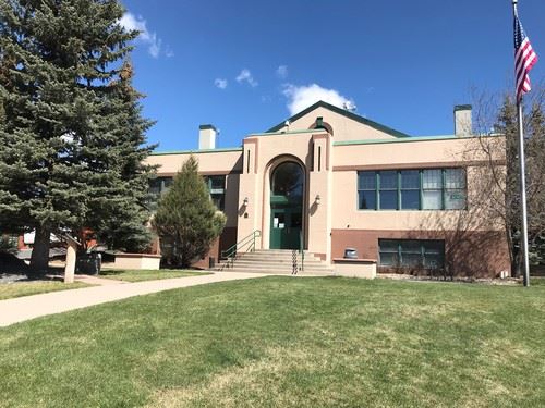 Outside entrance of the Cultural Center
