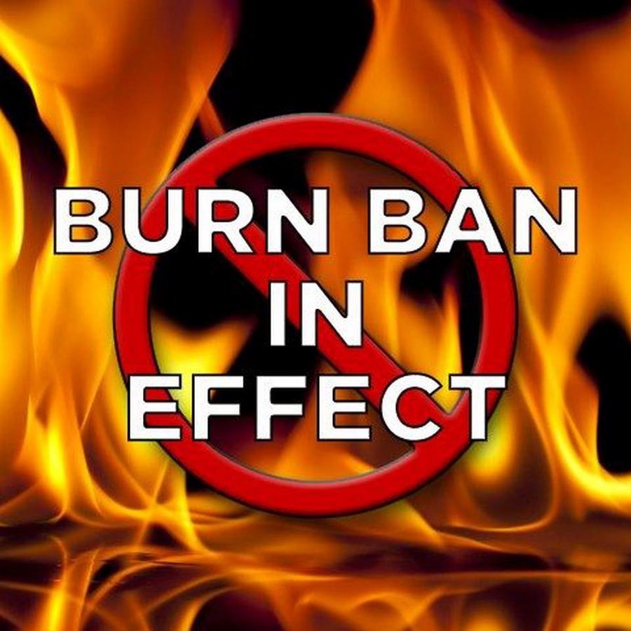 Burn Ban in Effect