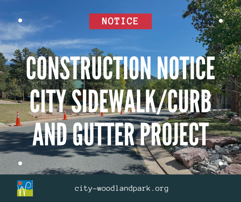 Photo of construction sign and text