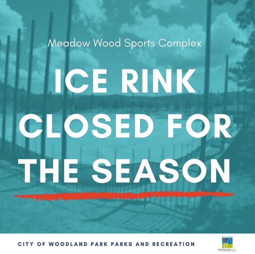 Ice Rink Closed for Season