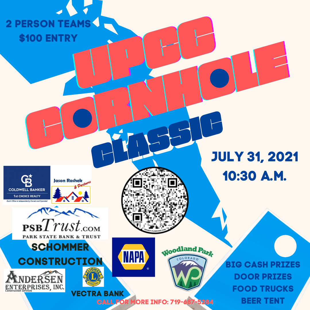 UPCC cornhole classic, with Sponsors, insta, 7-12-21
