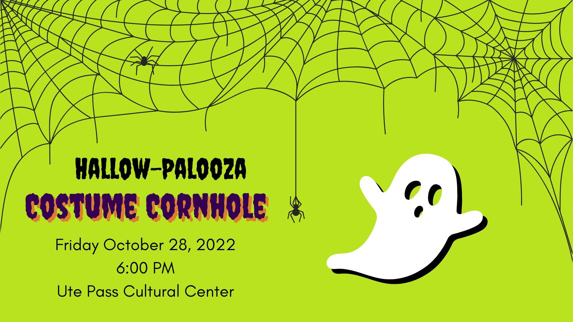 2022 Hallow-Palooza Social Post- Costume Cornhole