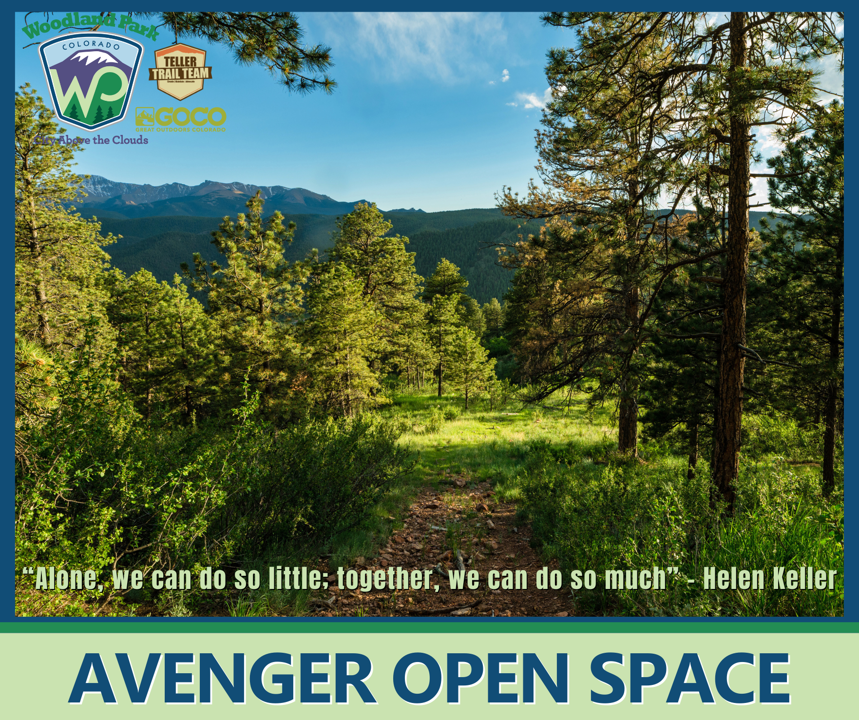 Avenger Open Space - forest and mountain scenic picture