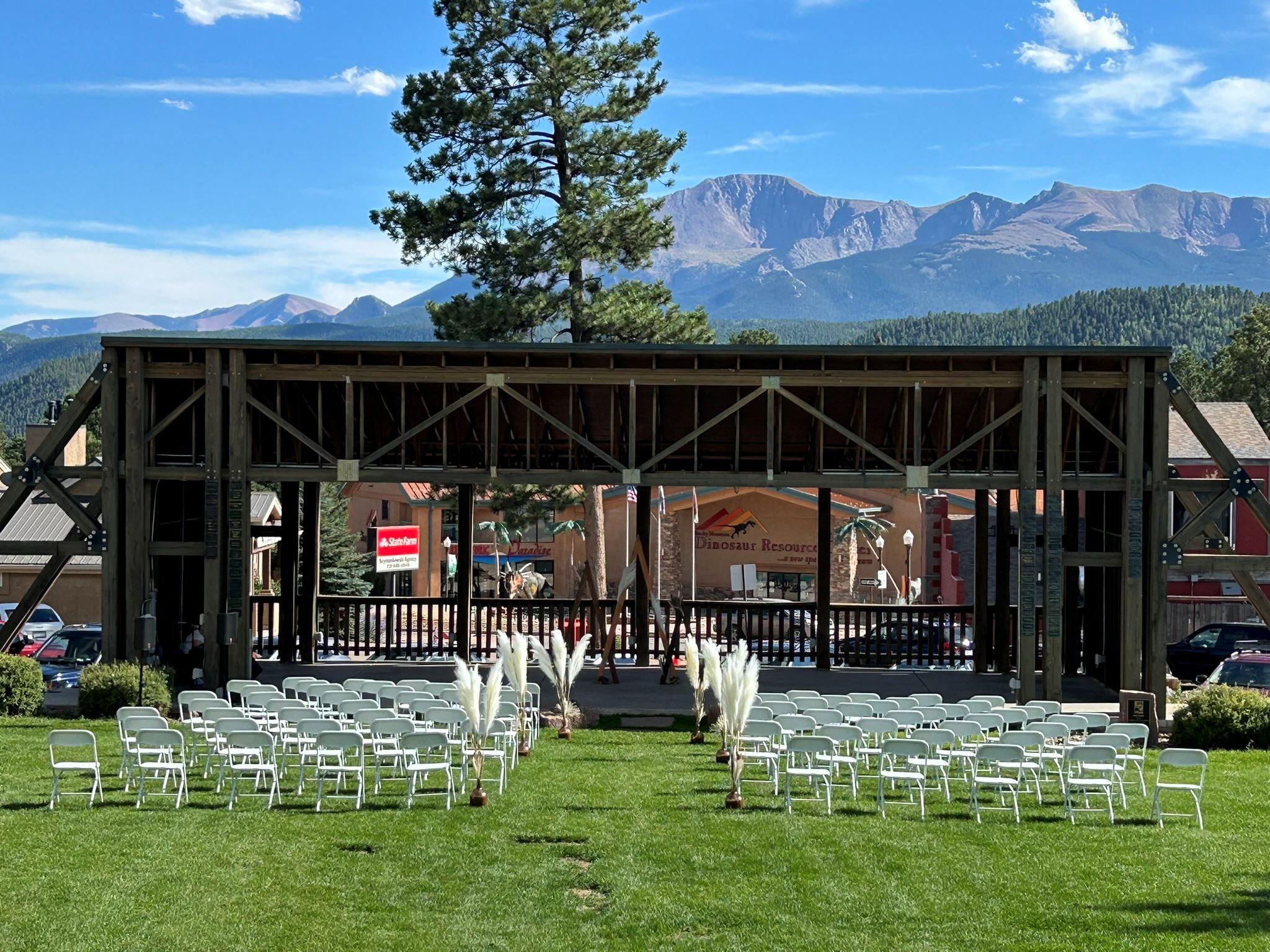 Wedding Set Up at Pavilion with View UPCC