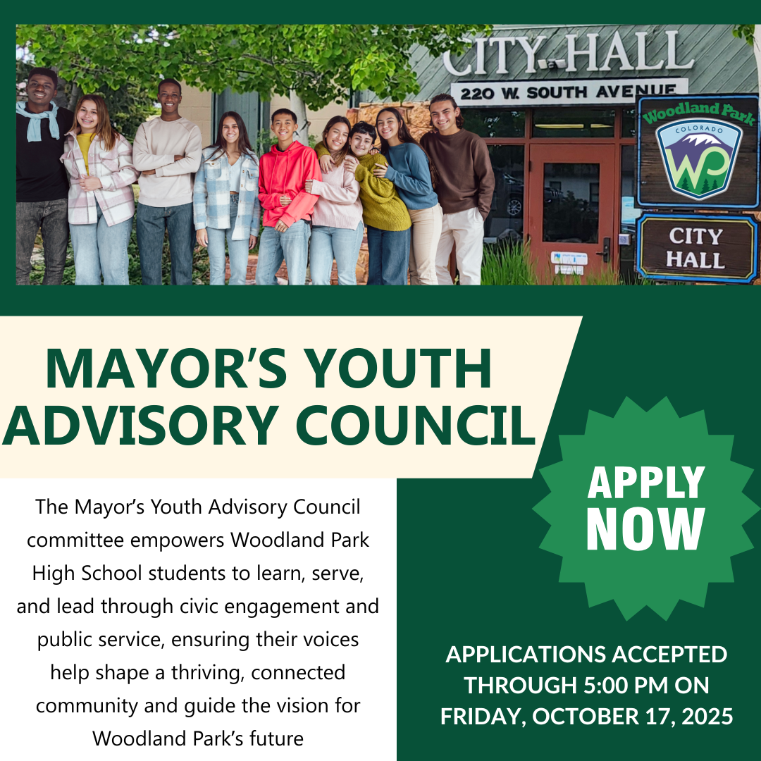 Mayor Youth Council - photo of city hall and a group of teens