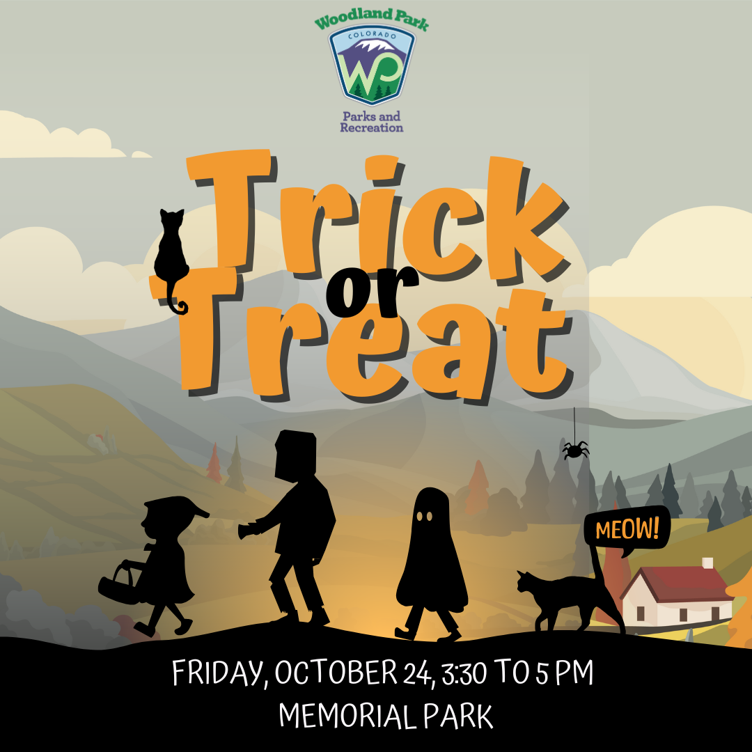 2025 Hallow-Palooza  - with images of kids trick or treating