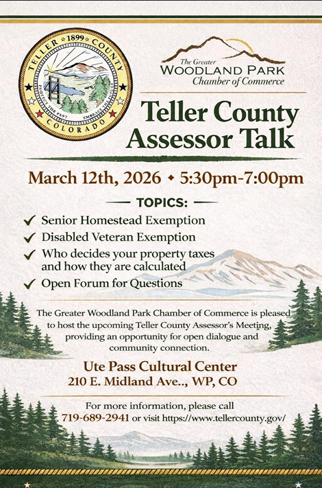 Teller Co Assessor Talk 3.12.26