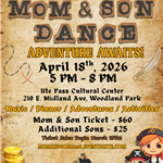 Mom and Son 2026 Flyer